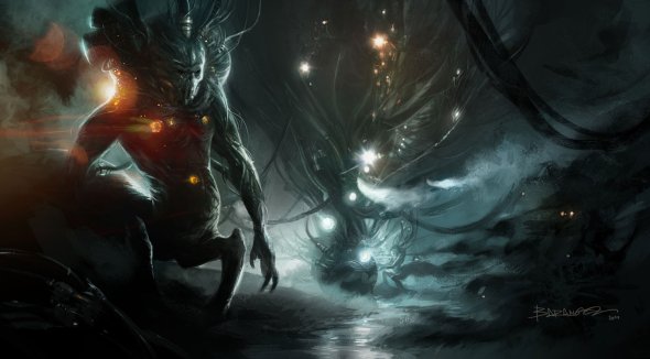 François Baranger artstation arte ilustrações fantasia terror ficção científica artes conceituais games sombrio lovecraft cthulhu