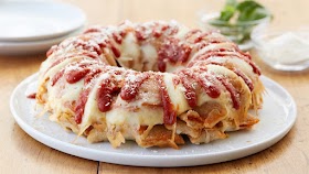 #Recipe : Pizza Roll Bundt Cake
