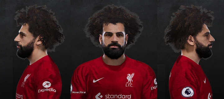 PES 2021 Mohamed Salah Face 2023 Update