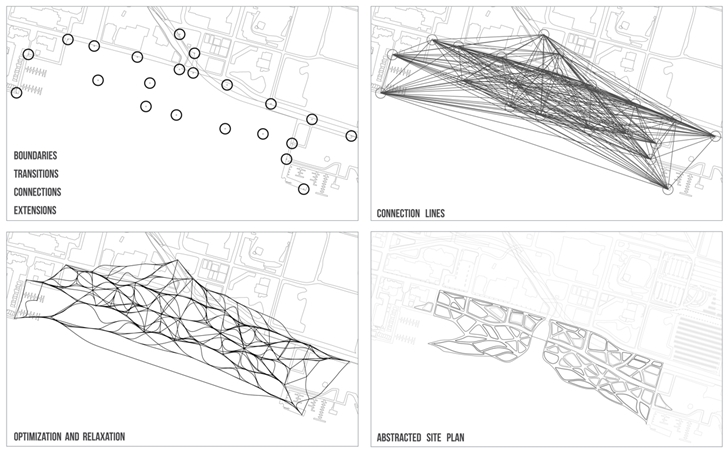 Details of path optimization for 3D Printed Building