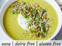 Pea and Broccoli Miso Soup