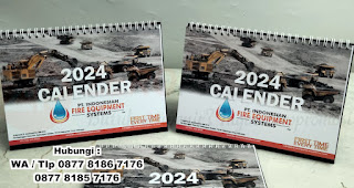 Souvenir Gantungan Kunci GK-007 + Kalender Meja A5 + Tumbler Florida Orderan PT. Indonesian Fire Equipment Sebanyak 170 pcs
