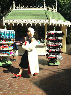 Cruella De Vil Main Street USA Disneyland