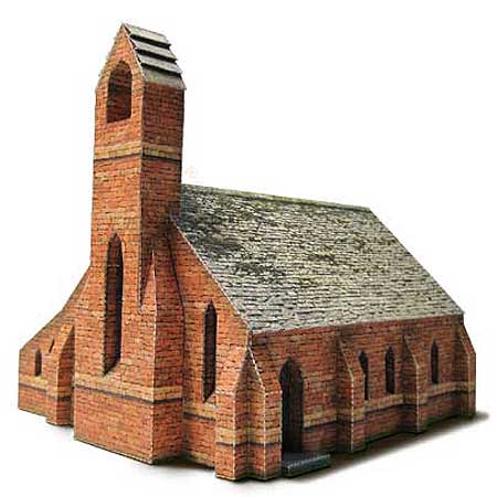 Cottam Chapel Papercraft