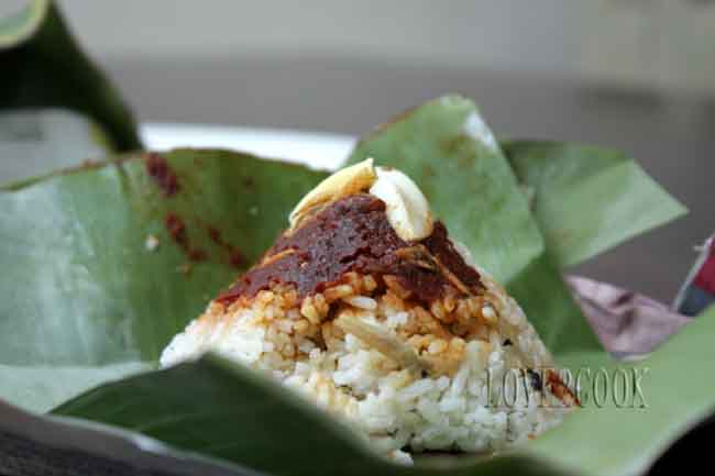 LOVE2COOK MALAYSIA♥: ♥Nasi Lemak Bungkus (Wrapped 