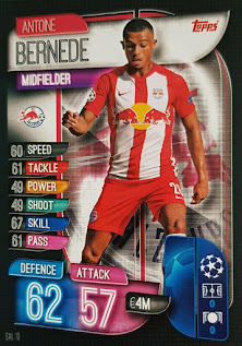 Topps Match Attax UEFA Champions League 2019-2020 (International Variant) FC Red Bull Salzburg Set