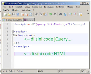 belajar jquery