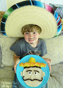 Here is my 6 year old with his fun Cinco de Mayo Mexican Dinner! (cincodemayodinner )