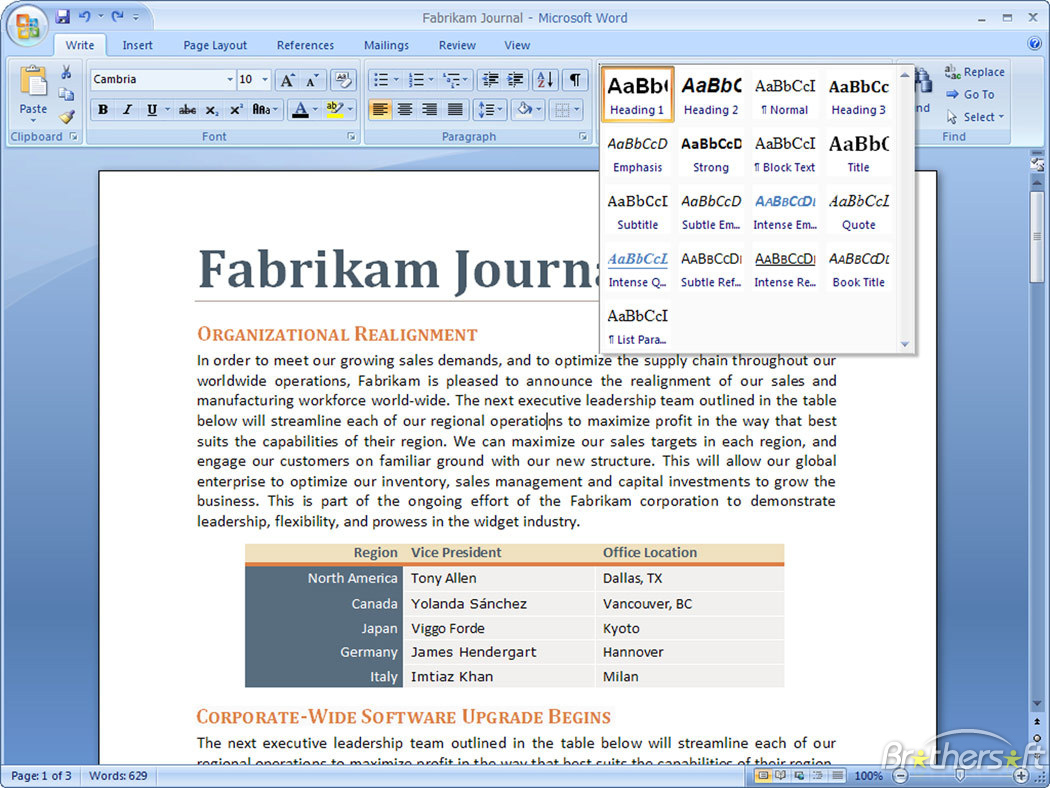 microsoft word free download for pc