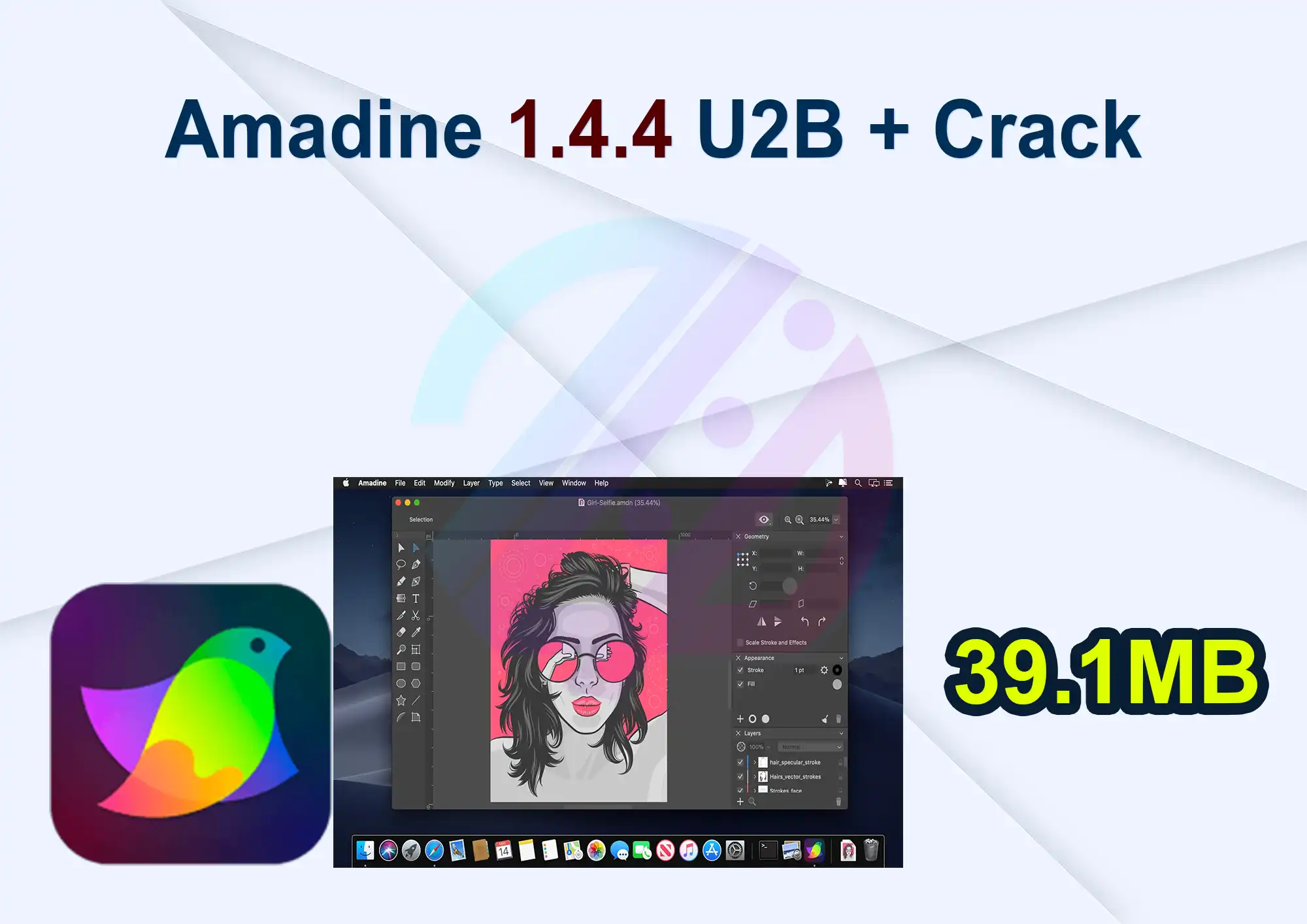 Amadine 1.4.4 U2B + Crack