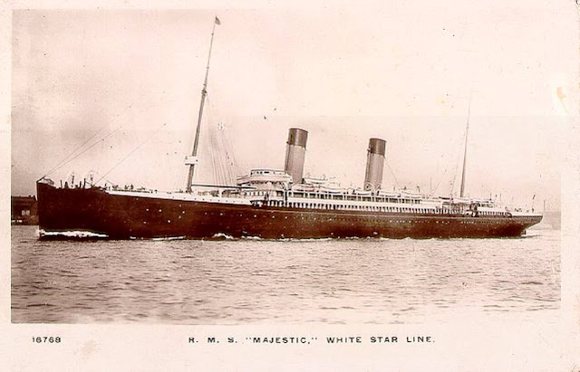 rms MAJESTIC - 1890 - White Star Line