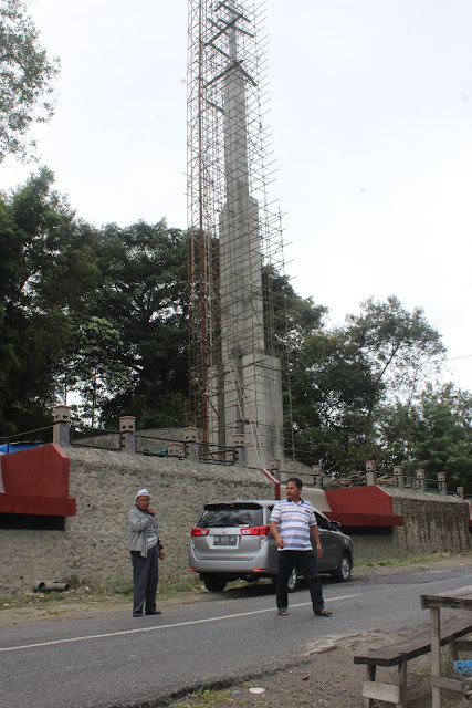 Direvitalisasi, Tugu Ompu Tuan Situmorang Hampir Rampung, Ini Foto-fotonya