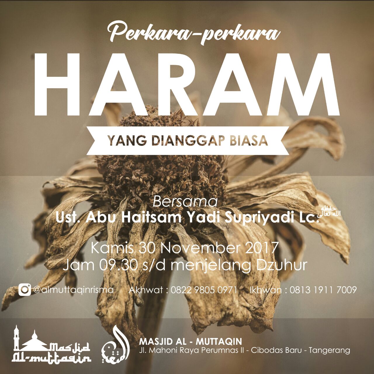 Kajian Ilmiah "Perkara-perkara haram yang dianggap biasa"