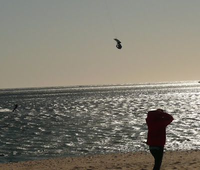 San Carlos kite boarding