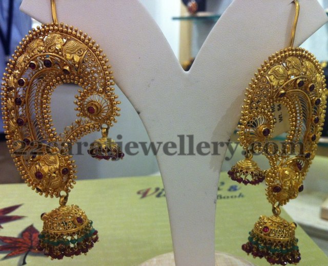 All Over Jhumkas by Nalli Jewellers