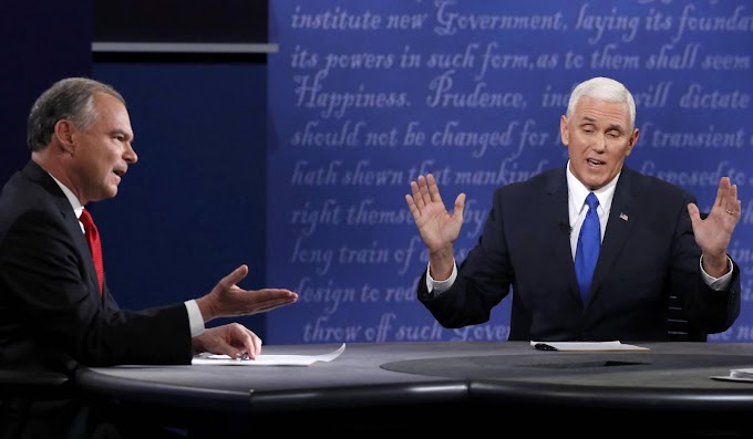 En debate, Kaine y Pence chocan sobre política migratoria de EU