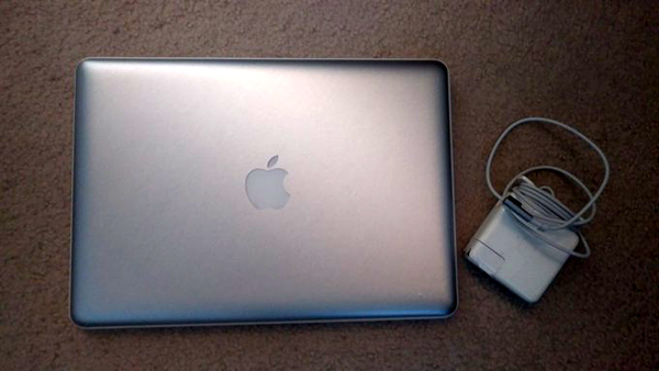 My 13-inch Apple Macbook computer...which I received from an eBay vendor on October 8, 2020.