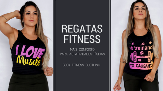 Regatas Fitness Feminina