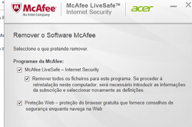 como desinstalar mcafee antivirus