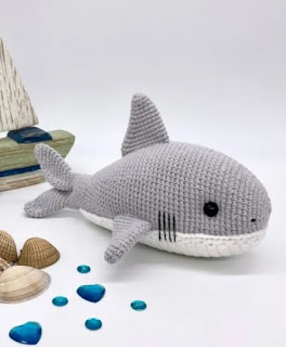 free crochet shark pattern