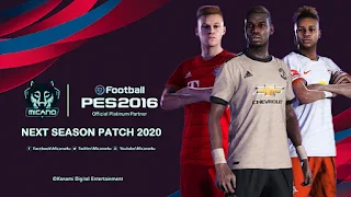 PES 2016 Next Season Patch 2020 - Released 30.10.2019