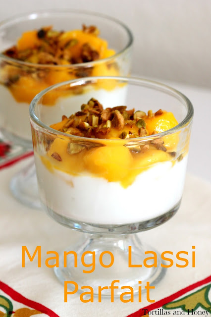 Mango Lassi Parfait | Tortillas and Honey