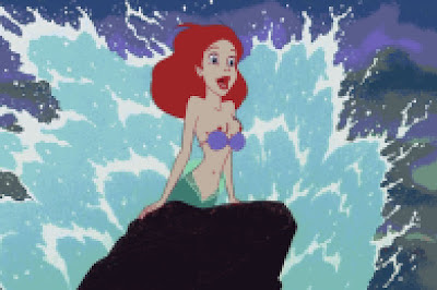 Princess Ariel has a clam malfunction