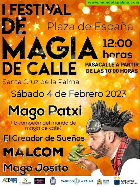 I Festival de Magia de Calle en Santa Cruz de La Palma