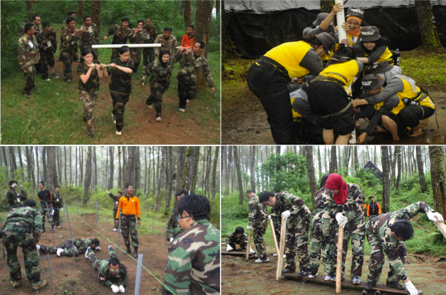  Paket Training Outbound Semi Militer di Lembang Bandung
