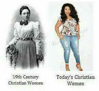 19th century christian women vs today christian women