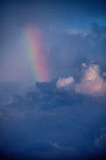Rainbow Clouds: That was a First for My Eyes