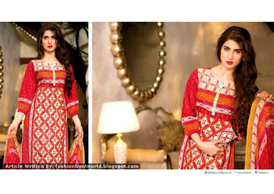 Pearl Lawn Collection 2015 By Falak Fabrics