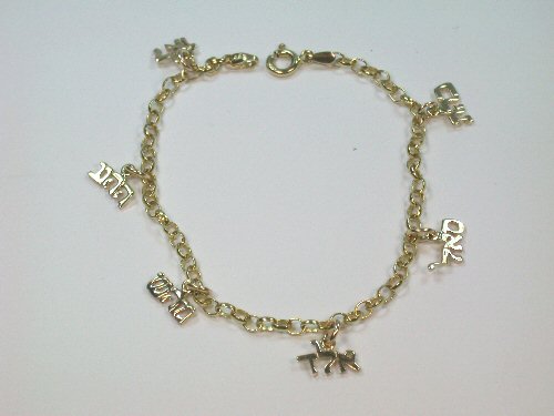 Bracelet Name Charms3