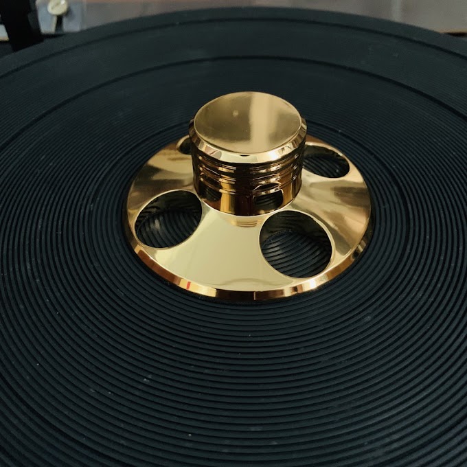 Cục chặn cân bằng đĩa than vinyl phono audio LP chất Liệu Kim Loại chống gỉ giúp ổn định vòng quay