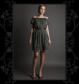 Fashion Feminine Floral Dresses - romantic era