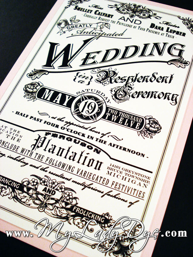 Unique Wedding Invitations