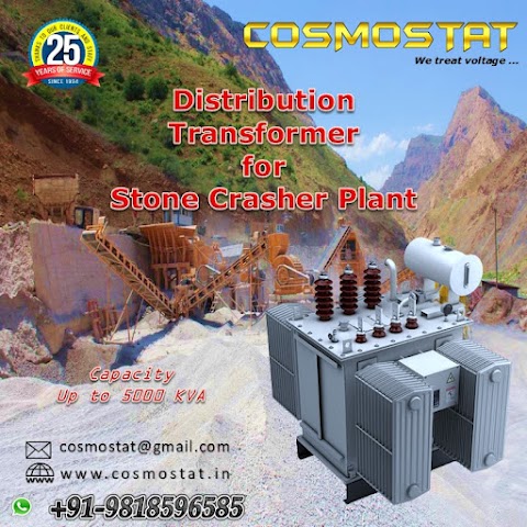 Distribution Transformer for stone crasher plant