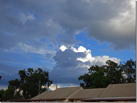 A look to east from Condos