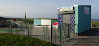 Crazy Golf course at Drift Park in Rhyl