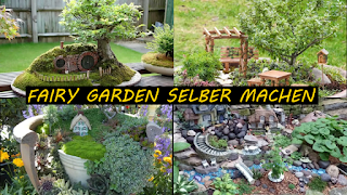 Fairy garden DIY, Mini Garten DIY