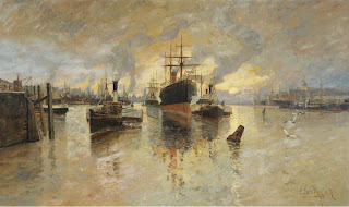 Glasgow Harbour, 1887.