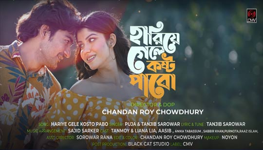 Hariye Gele Kosto Pabo Lyrics by Tanjib Sarowar And Puja