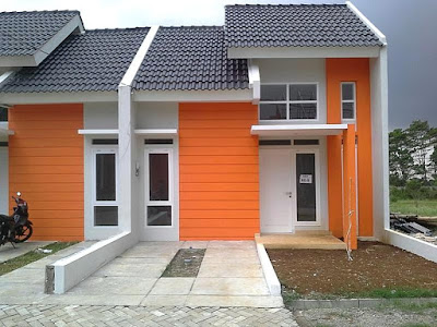 Warna Cat Dinding Luar Rumah Yang Cerah 4