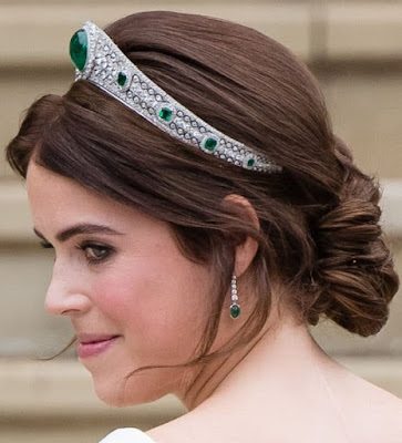 emerald kokoshnik tiara margaret greville boucheron princess eugenie york