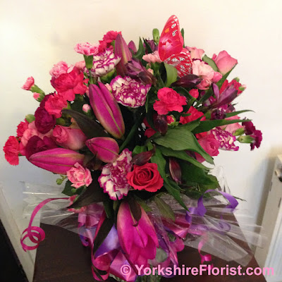  Bouquet decorated with bejeweled butterfly