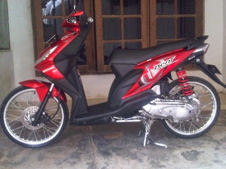 Dunia Modifikasi Kumpulan Modifikasi Motor Honda Beat Terbaru