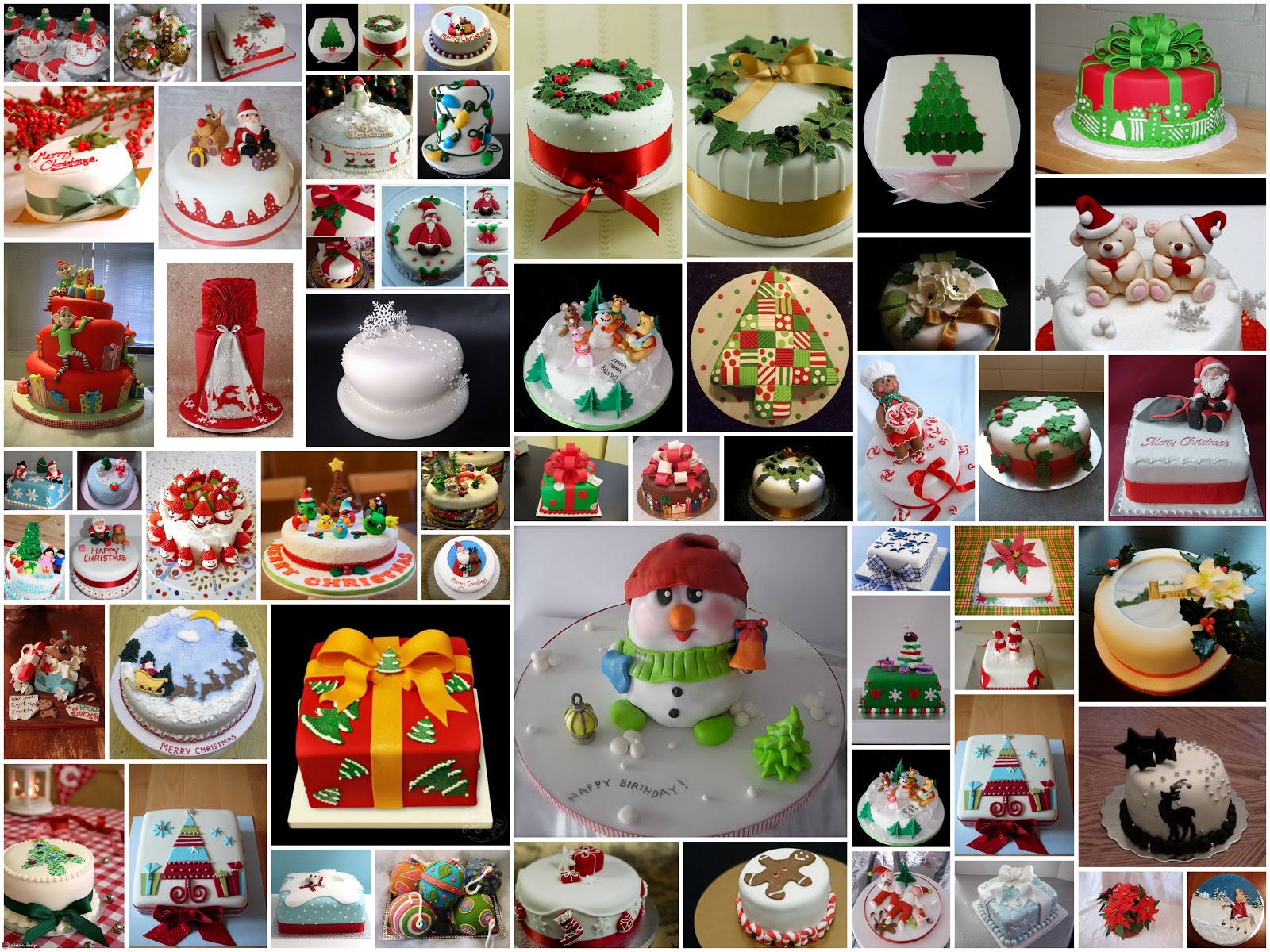 Toppers Galore Christmas Cake Decorating Ideas