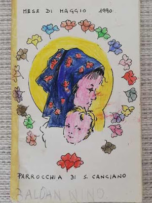 Il libro/diario del ''fioretto'' di maggio della Parrocchia di San Canciano a Venezia