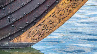 viking ships bow