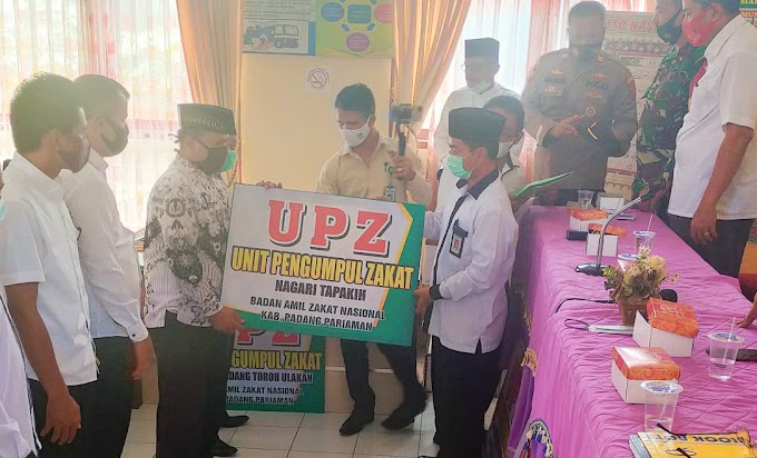 Pengurus UPZ Nagari Se Kecamatan Ulakan Tapakih Resmi Dilantik